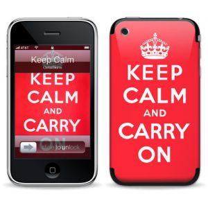  GelaSkins Keep Calm for iPhone 3G/3GS